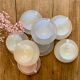 Set of 8 vintage cups and subcups, pastel Arcopal