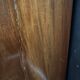 Empire style chest of drawers with 3 drawers and marble top - solid mahogany