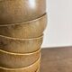 Set of 7 brown stoneware bowls from Digoin.