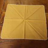 Set of five napkins vintage table