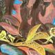 Mid-Century Oil on Canvas – “Forest” by K.R. (1991), Vintage & Framed 42.5×34.5cm