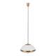 Brass and acrylic Italian mid century pendant lamp, 1970s
