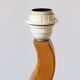 Organically shaped pine lamp base, 1980s
