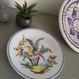 Assiette lallier '' Moustier '' P