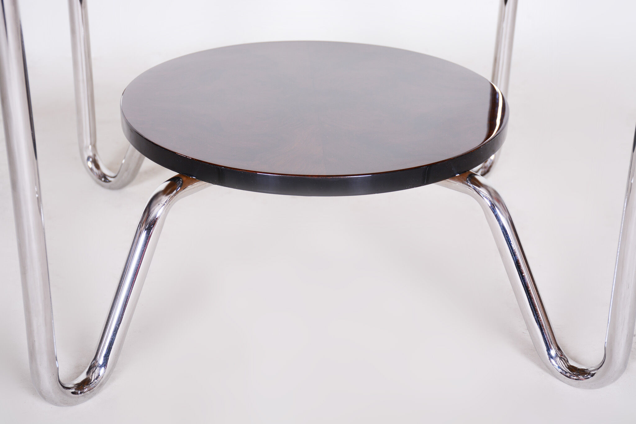 Table basse art déco tchéquie 1950