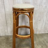 Rattan bar stool
