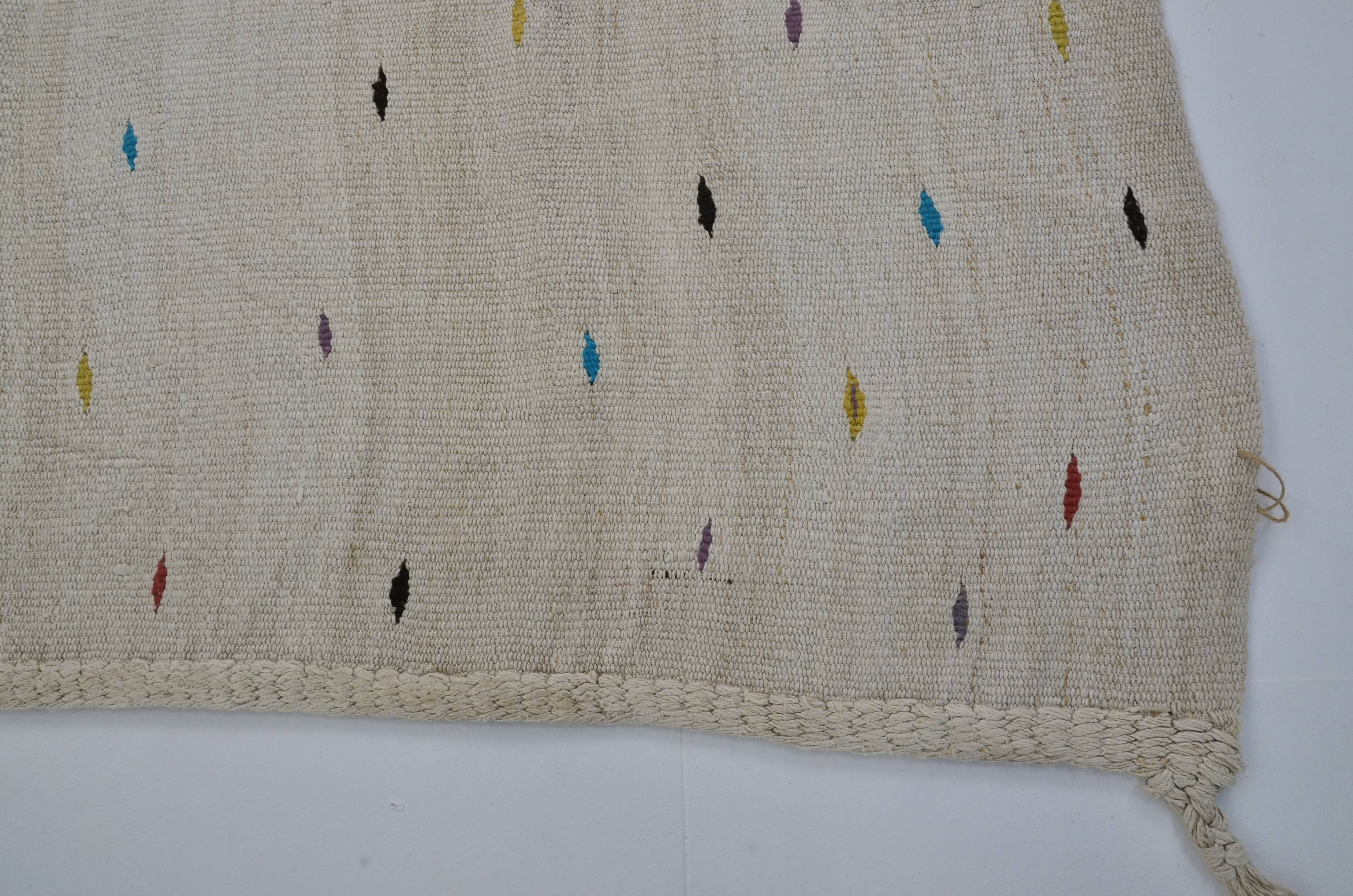 Vintage Neutral Hemp Rug sku 3069