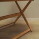 Table basse en frêne, design danois, années 1970, production : Danemark