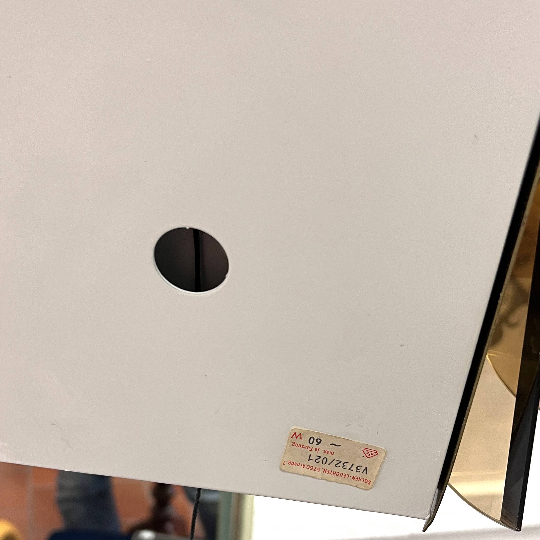 Wall lamp sconce in Hollywood Regency style, Sölken Leuchten, Germany, 1980