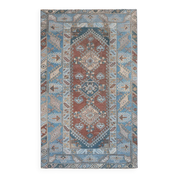 Vintage Turkish Oushak rug 117x186 cm