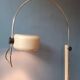 Mid-Century vintage arc floor lamp by Kaiser Idell/Kaiser Leuchten