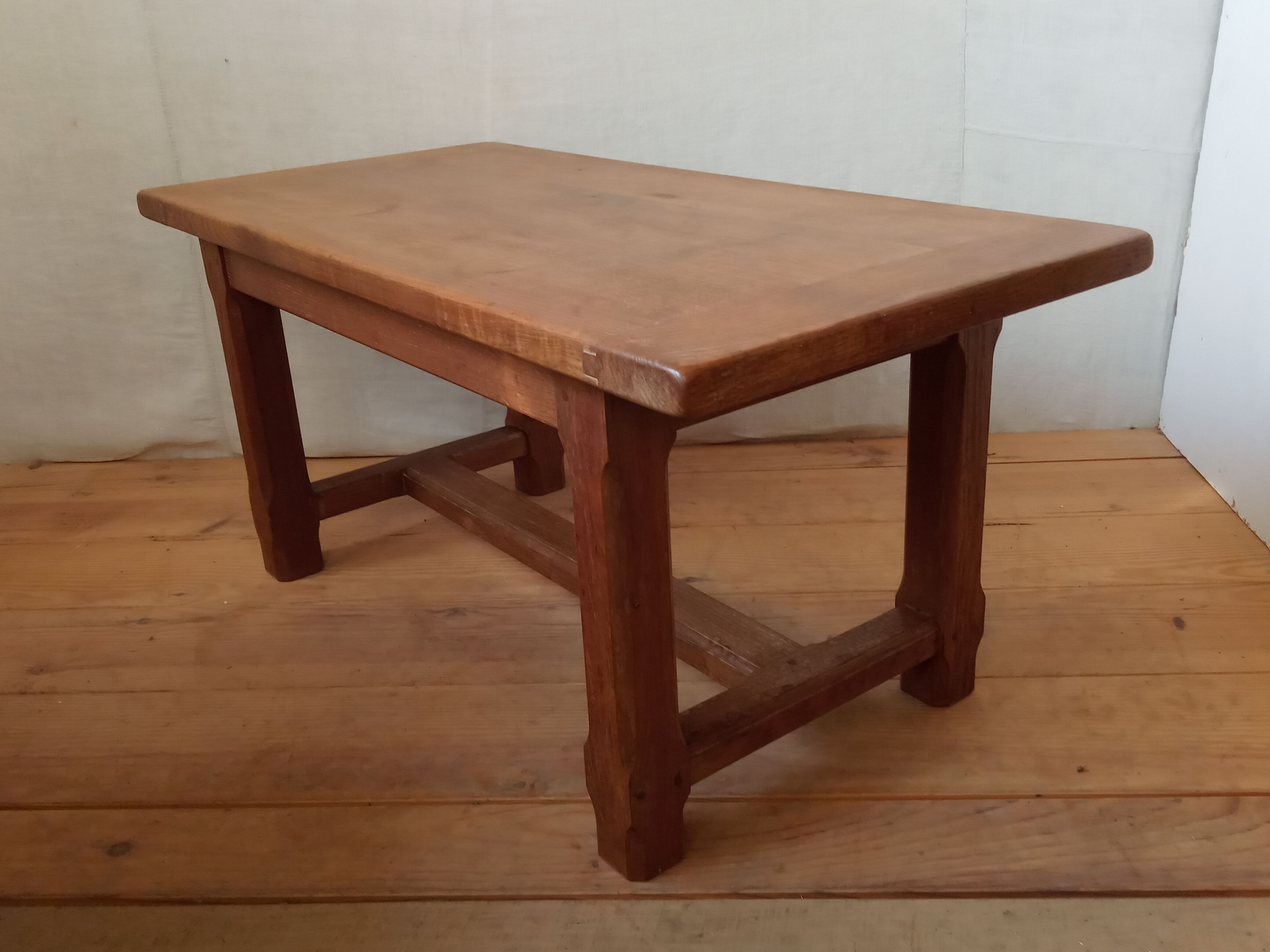 Rustic oak coffee table