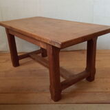 Rustic oak coffee table