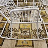 Set of 6 chairs and 1 rocking chair Rio by Emu 1960