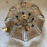 Flower-shaped ceiling light