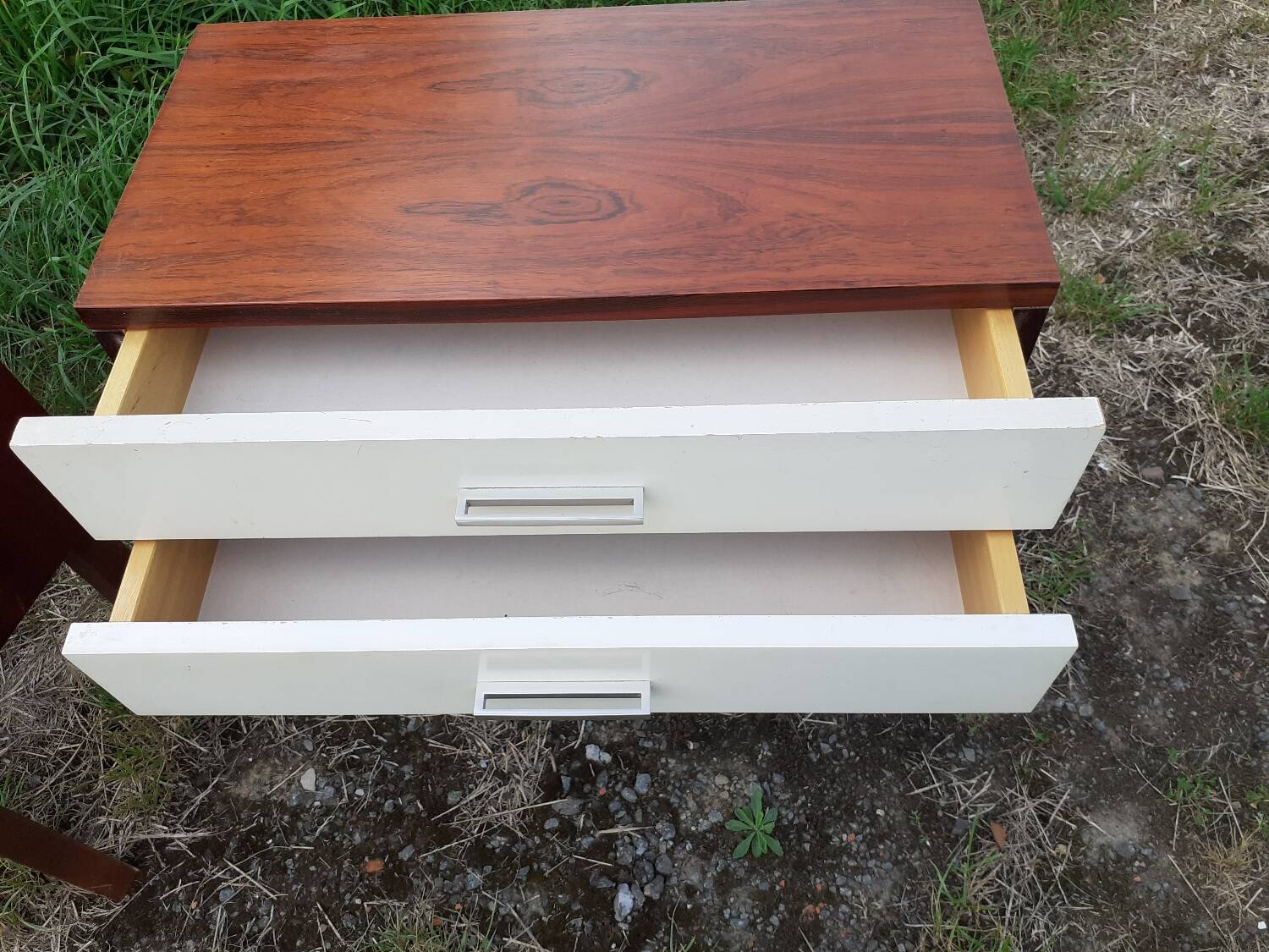 Pair of vintage bedside tables