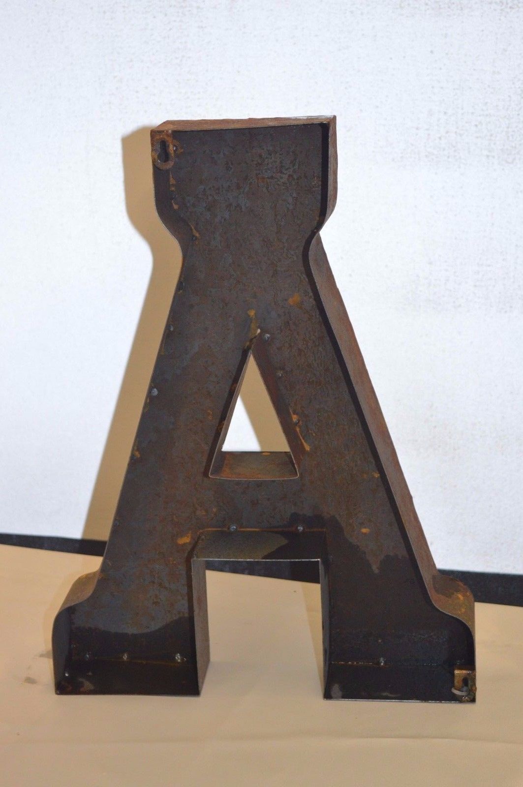 Industrial letter "A" steel