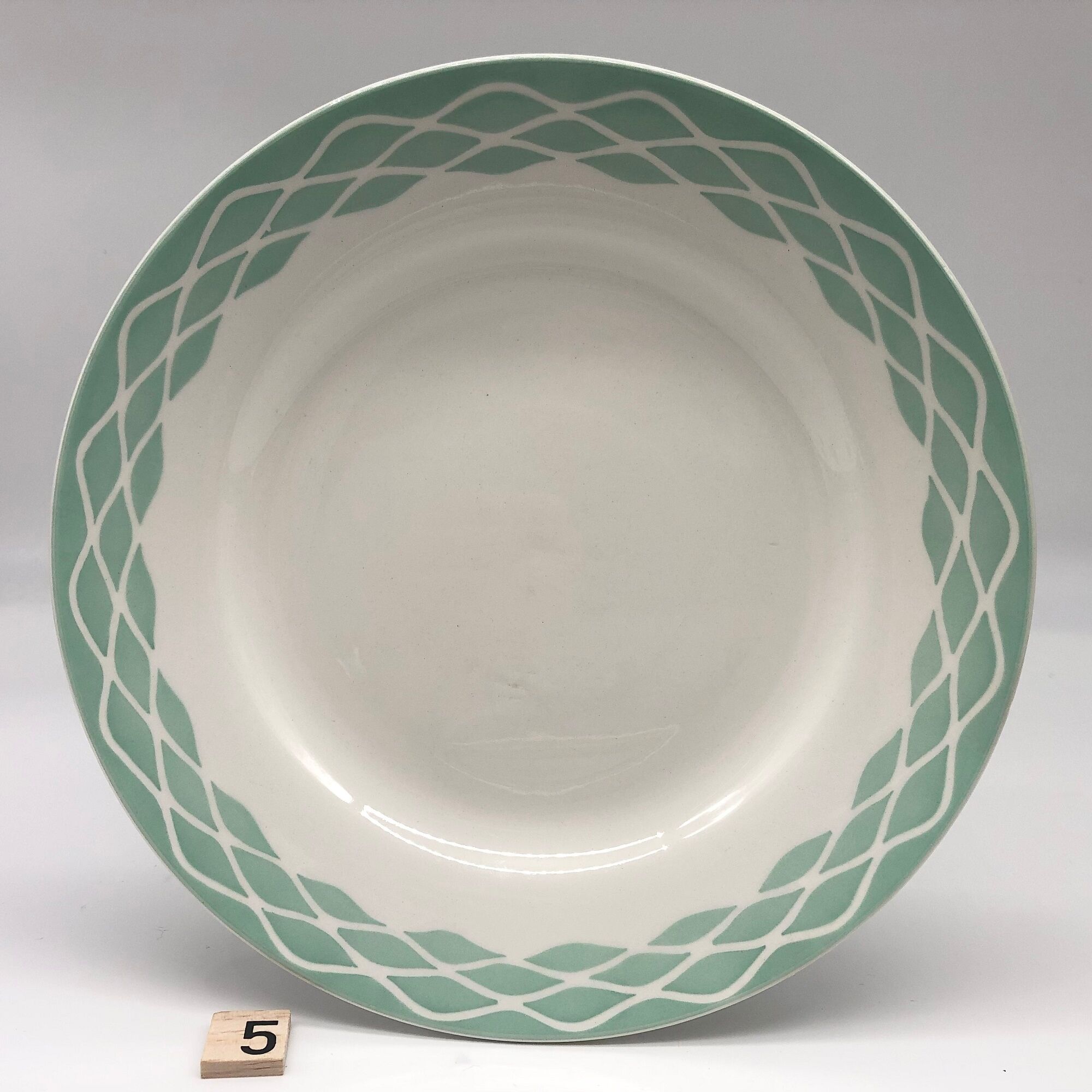 6 flat plates "Digoin Sarreguemines"- model Lola