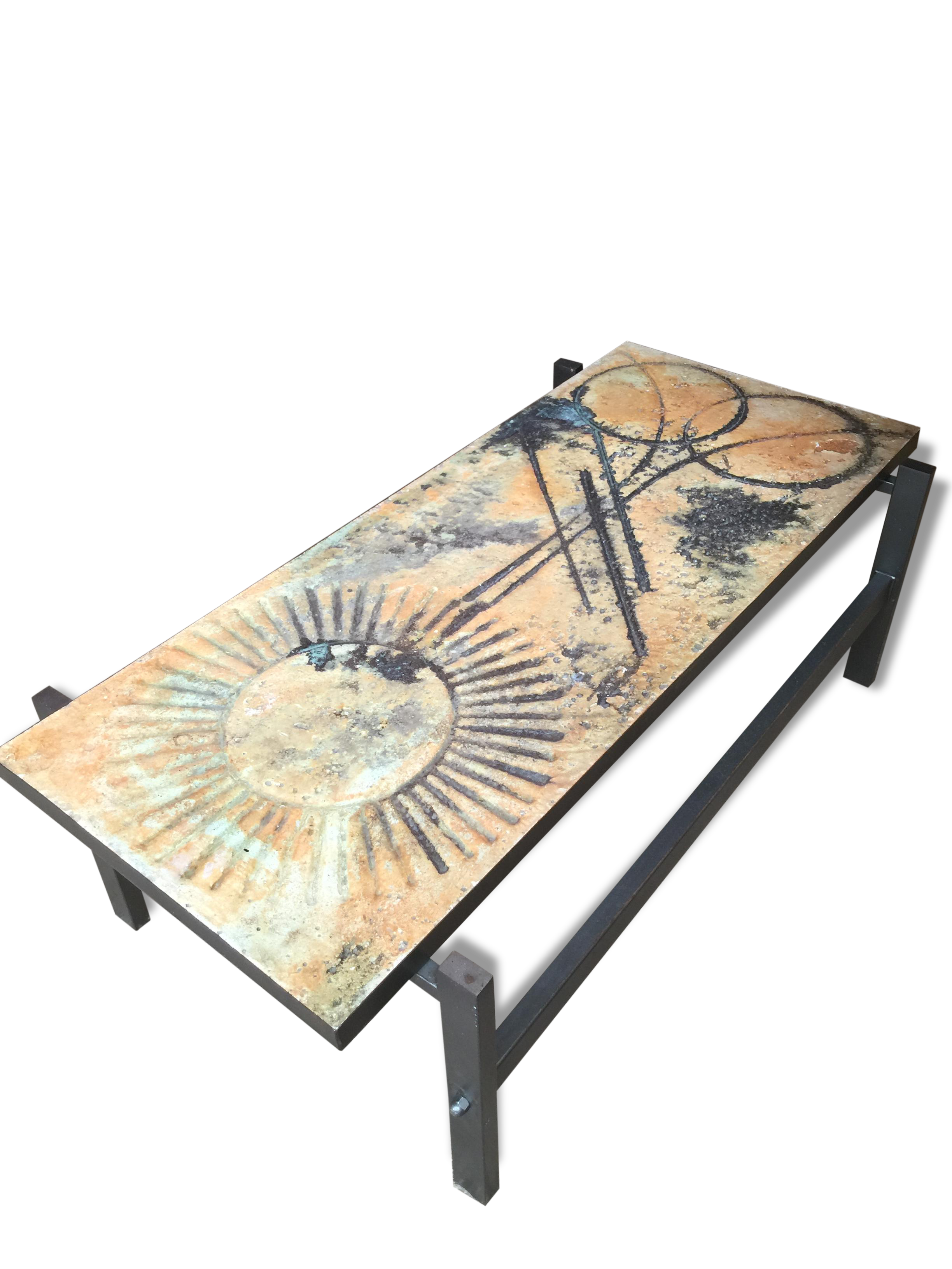 You're beautiful ceramic coffee table
