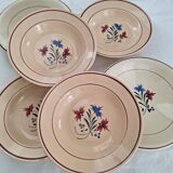 Vintage Luneville K&G plates