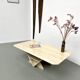 Travertine coffee table, Italy 1970