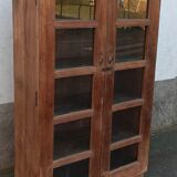 Wooden glass cabinet