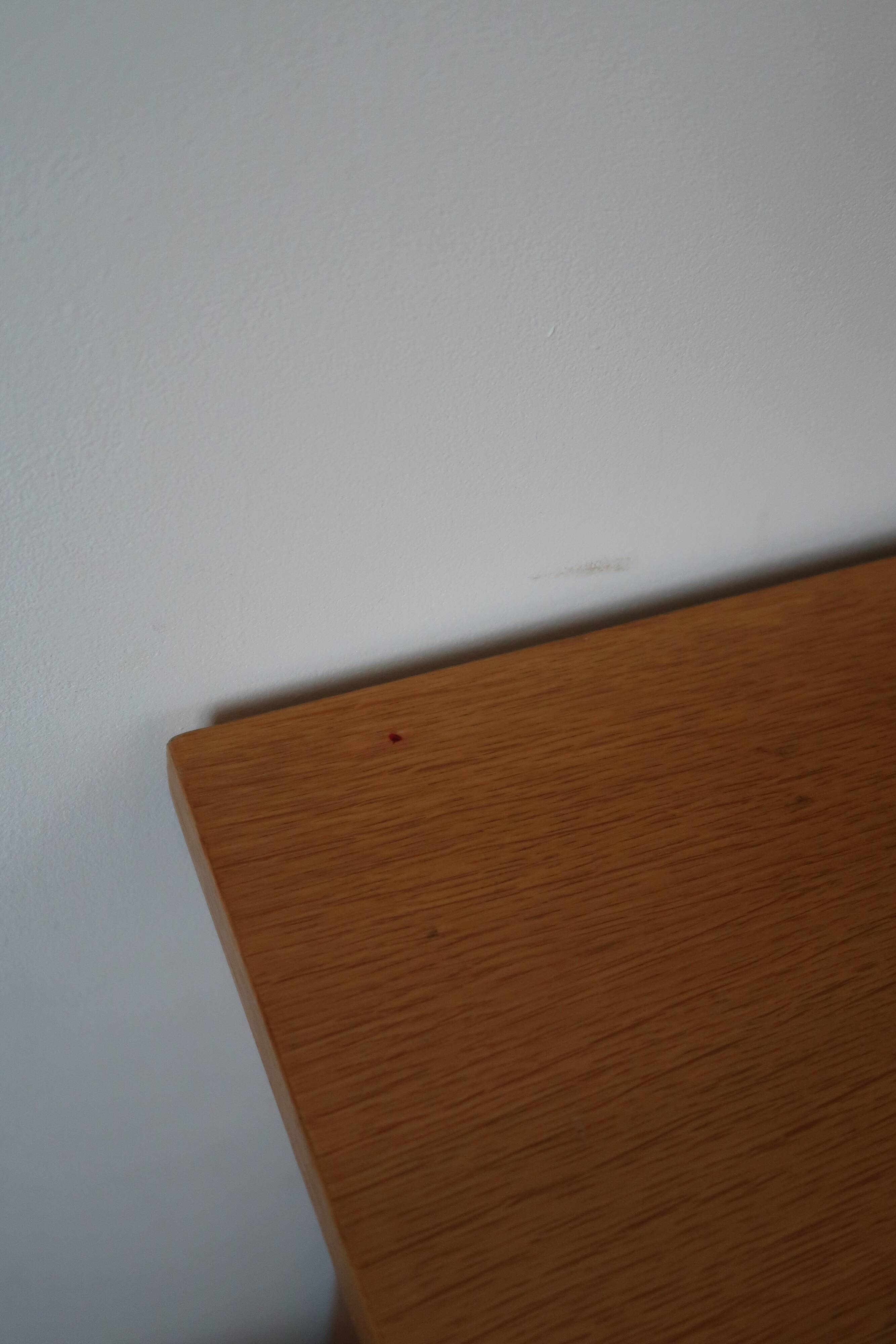 Scandinavian light wood desk