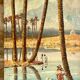 Pair of orientalist paintings signed Hager 1925