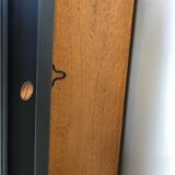 Wall coat rack with mirror