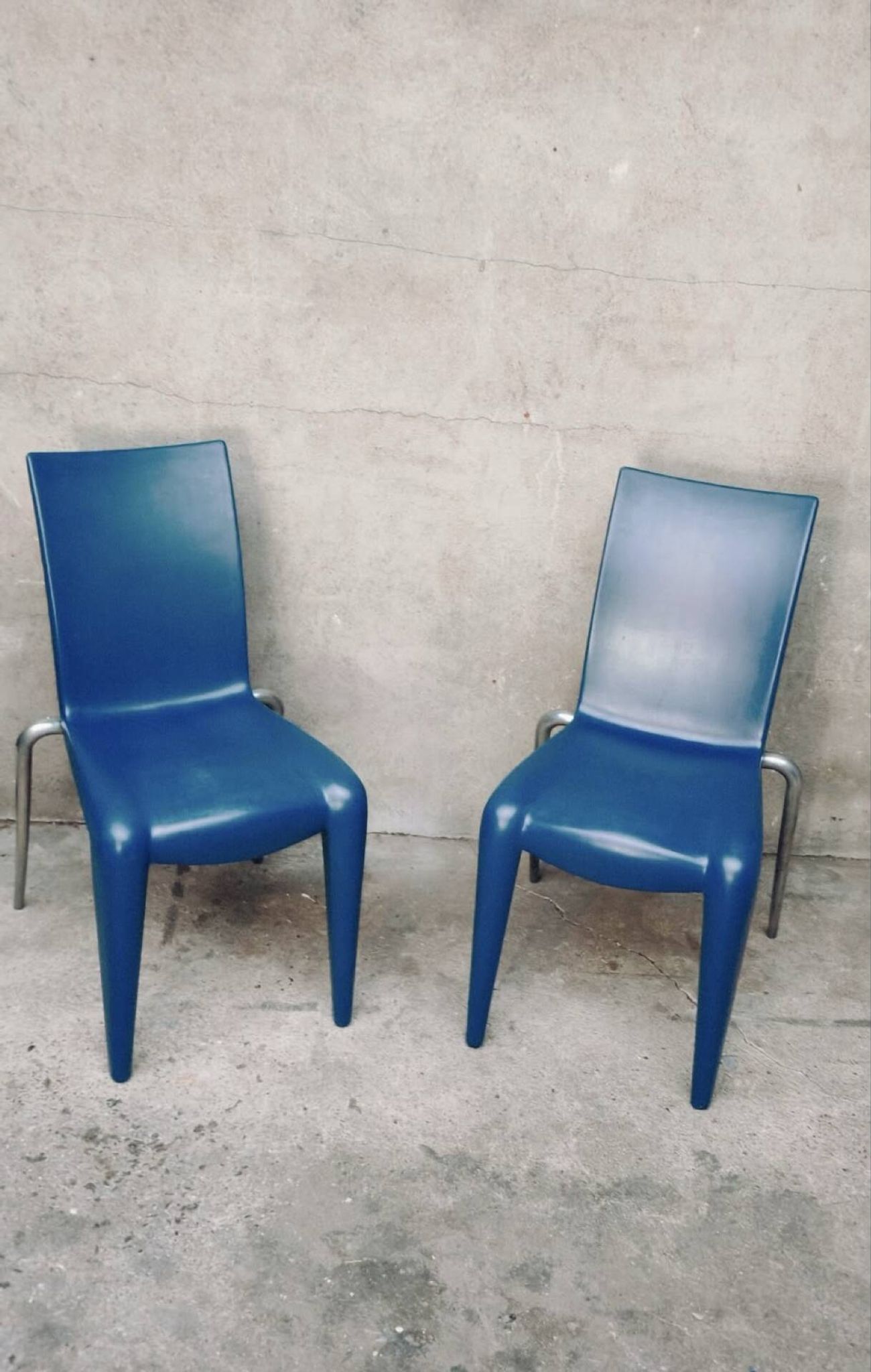 Lot de 4 chaises Louis 20 de Stark par Vitra