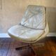 Fauteuil design vintage daya bontempi italie.