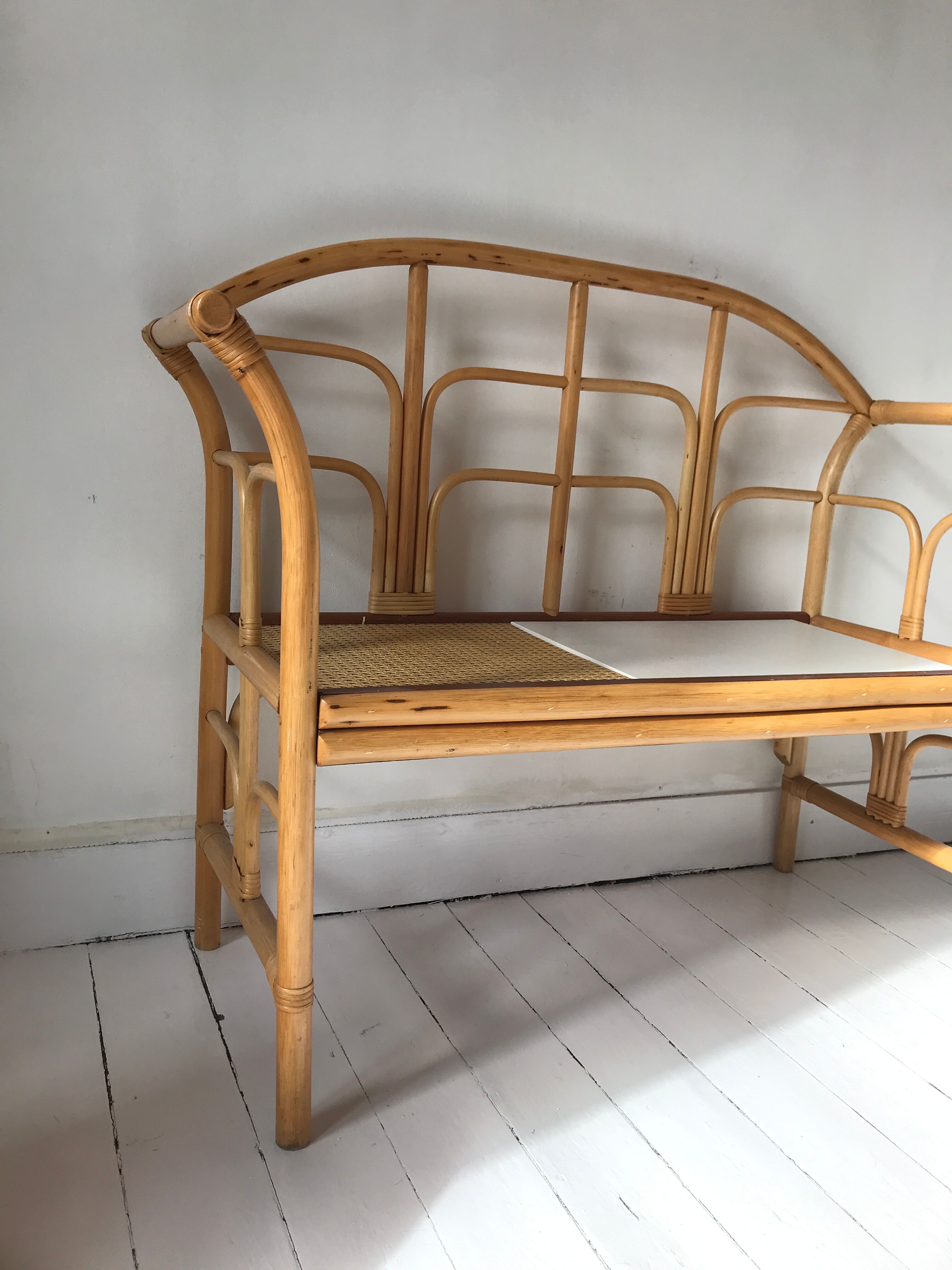 Rattan sofa