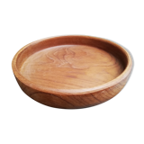 Flat tray fruit teak Scandinavian design olivier