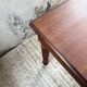 Table pieds tournés en cerisier