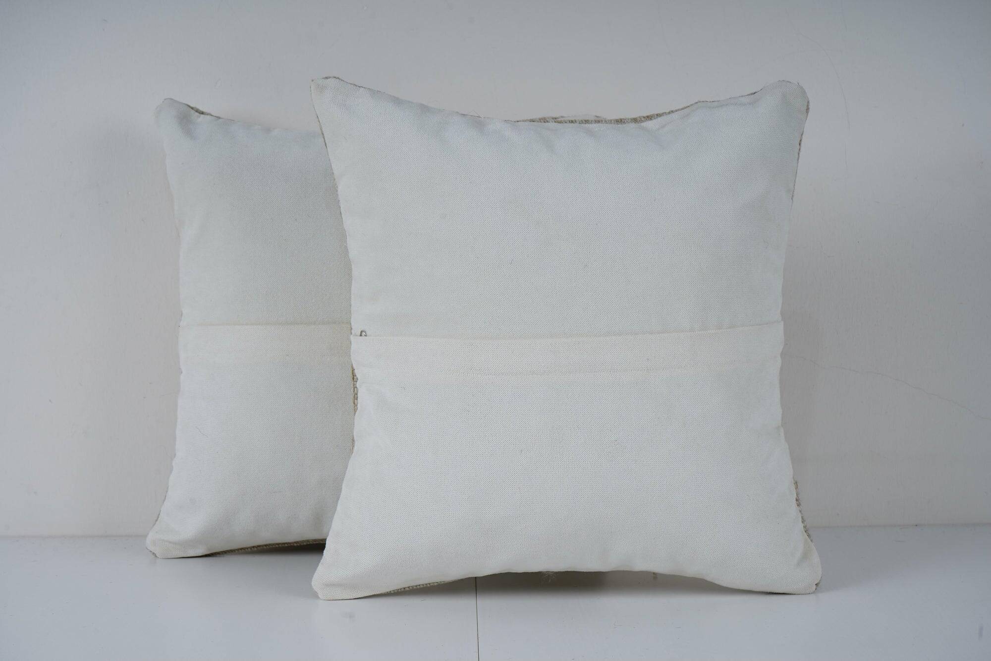 Set of 2 vintage Turkish cushion covers 41x41 cm