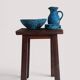 Turquoise ceramic fruit bowl by Charles Cart Vallauris, circa the 1960s.