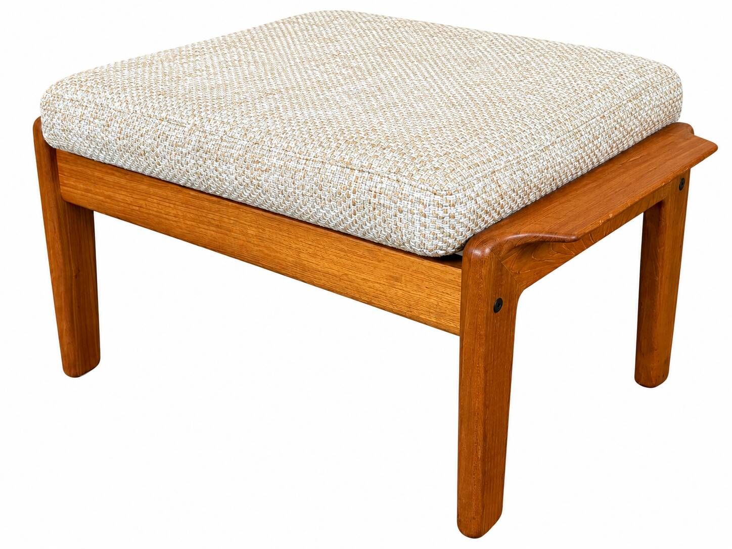 1960s 1970s Teak Ottoman by Arne Wahl Iversen for Komfort Denmark