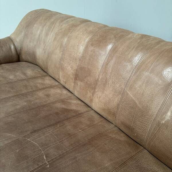 Vintage De Sede DS44 3 seat sofa, 1970s