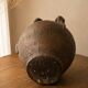 Old gargoyle with 3 spouts, red stoneware, H23cm