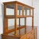 Empire style silver sideboard in elm burl
