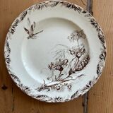 Mismatched set of 6 old flat plates