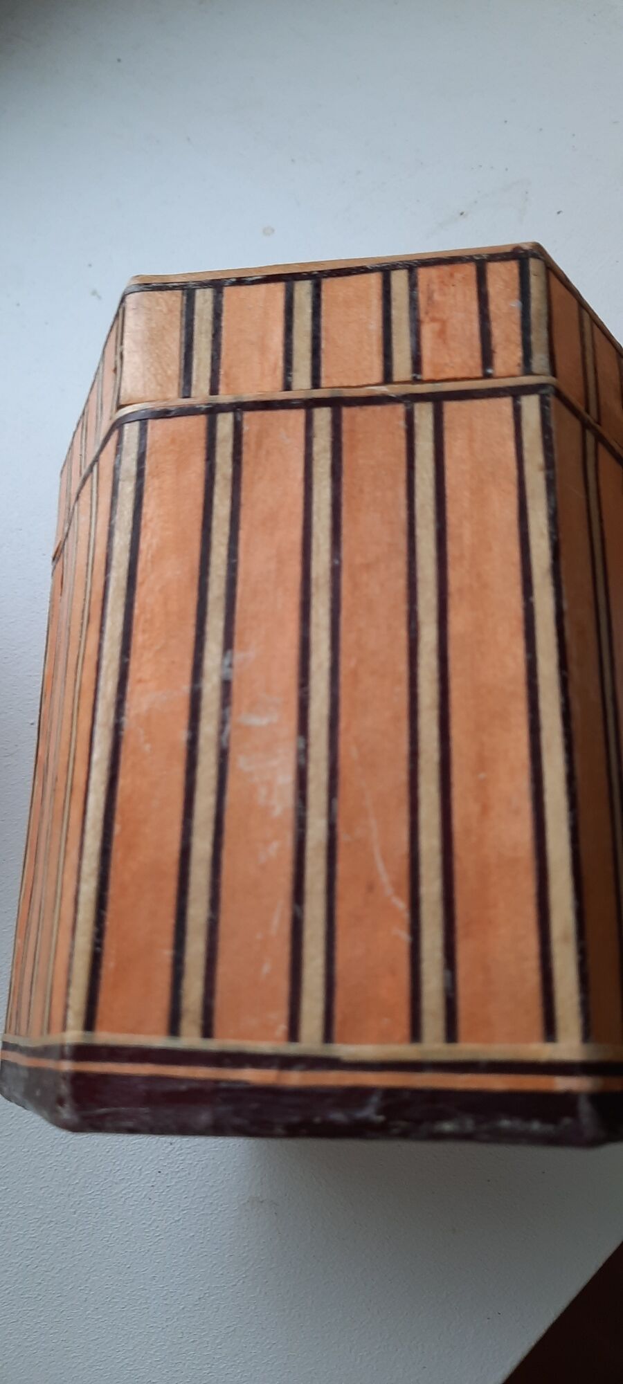 Cardboard nesting boxes and wooden strips