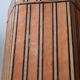 Cardboard nesting boxes and wooden strips