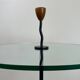 Table d'appoint post-moderne dans le style d'Ettore Sottsass, Italie, années 1980.