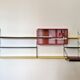 Multicolored wall unit by Tjerk Rijenga for Pilastro, Netherlands, 1960s