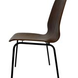 Vintage Friso Kramer for Auping 'Euroika' plywood dining chair, The Netherlands 1960's