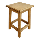 Wooden stool from the 1960s-70s