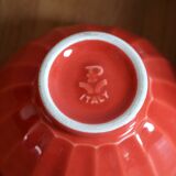 Colorful faceted bowls