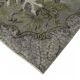 Overdyed Wool Vintage Handmade Carved Rug 170 cm x 290 cm