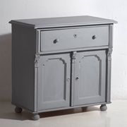 Old living room chest of drawers with two doors (circa 1920) #15